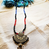 MALTI COLOUR LONG NECKLACE