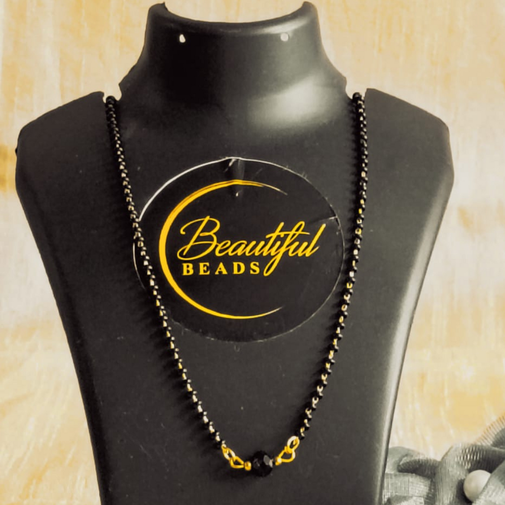 BLACK BEAD MANGALSUTRA