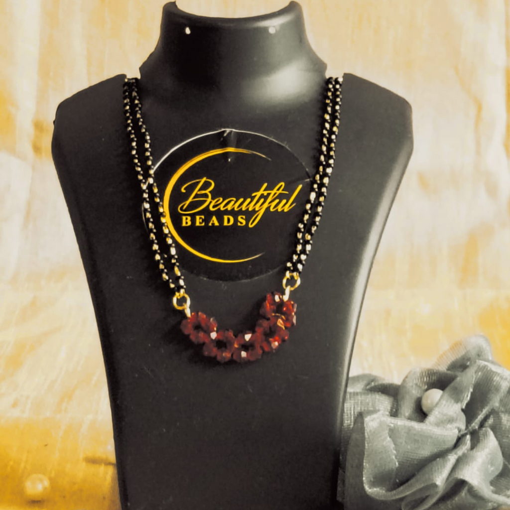 RED BEAD MANGALSUTRA