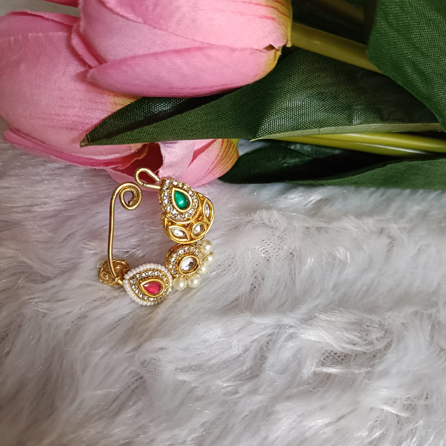 Kundan stone preasing Nath