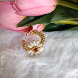 Matt bead round nath